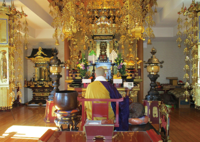 新年の読経を執り行いました