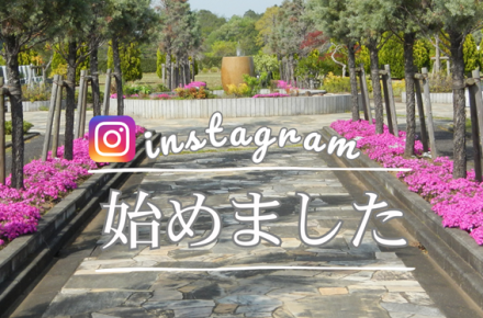 Instagram開設と春彼岸期間のご案内