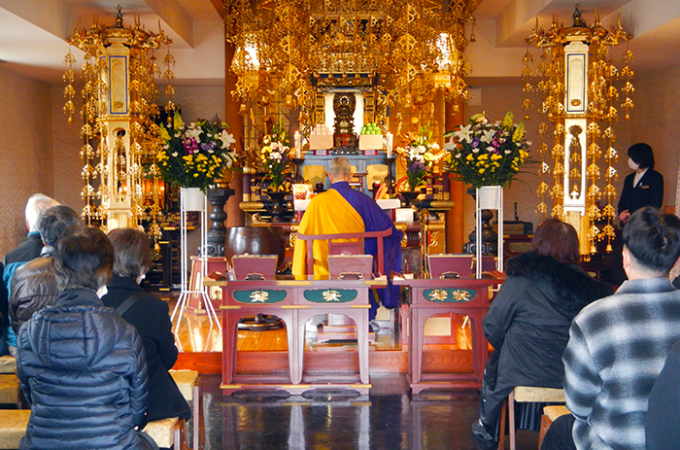 供養塔合同法要